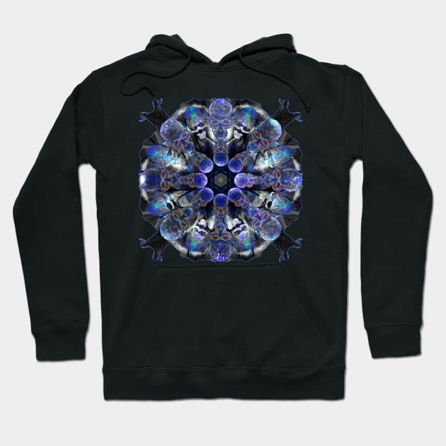 Circle Of Skulls Hoodie by crunchysqueak